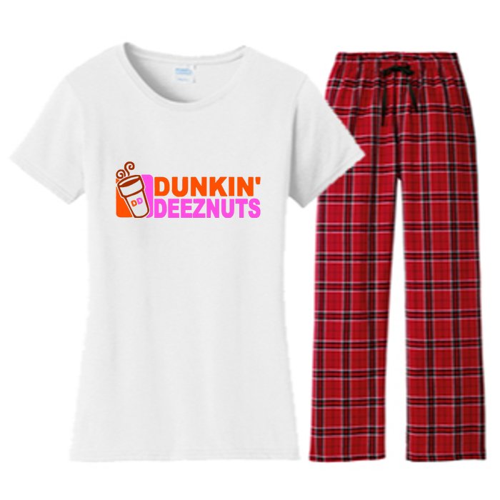 Dunkin Deeznuts Women's Flannel Pajama Set