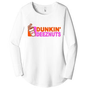 Dunkin Deeznuts Women's Perfect Tri Tunic Long Sleeve Shirt