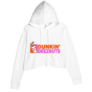 Dunkin Deeznuts Crop Fleece Hoodie