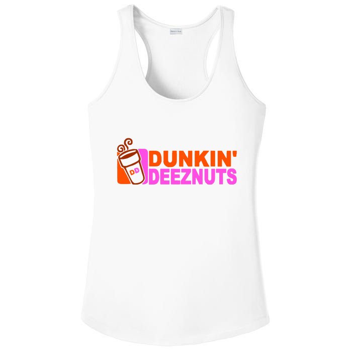 Dunkin Deeznuts Ladies PosiCharge Competitor Racerback Tank