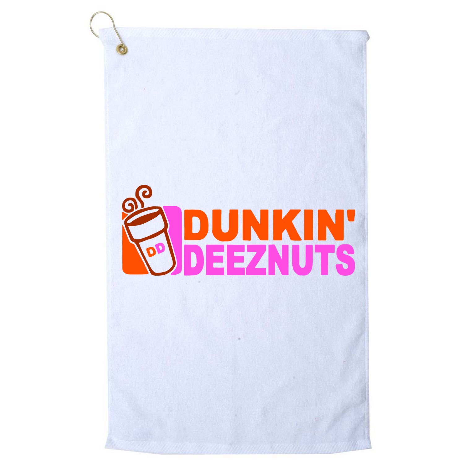 Dunkin Deeznuts Golf Towel