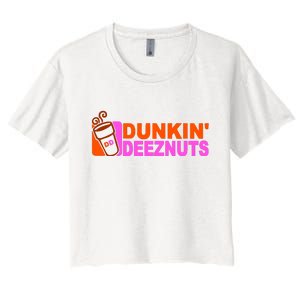 Dunkin Deeznuts Women's Crop Top Tee