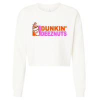 Dunkin Deeznuts Cropped Pullover Crew
