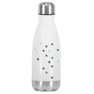 Down Up Olive Green Seaweed Turquoise Aqua Mint Stainless Steel Insulated Water Bottle