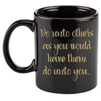 Do Unto Others Golden Rule Bible Quote Cool Gift 11oz C Handle Ceramic Mug