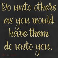 Do Unto Others Golden Rule Bible Quote Cool Gift Microfiber Hand Towel