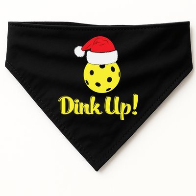 Dink Up Pickleball Christmas Santa Hat USA-Made Doggie Bandana