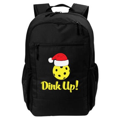 Dink Up Pickleball Christmas Santa Hat Backpack