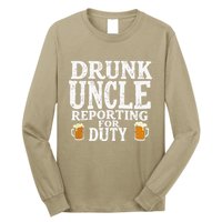 Drunk Uncle Reporting For Duty Long Sleeve Shirt