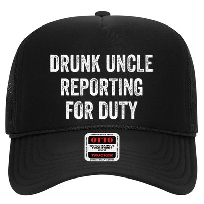 Drunk Uncle Reporting For Duty Trucker Hat