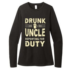 Drunk Uncle Reporting For Duty (13) Womens CVC Long Sleeve Shirt