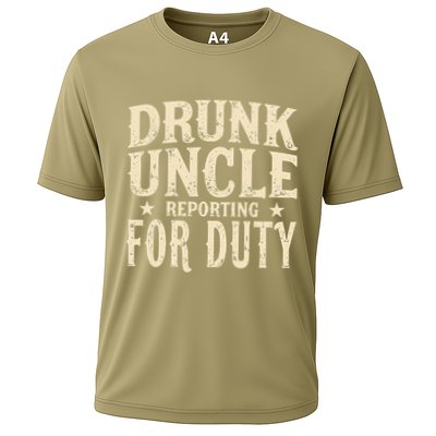 Drunk Uncle Reporting For Duty Funny Performance Shirt