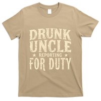 Drunk Uncle Reporting For Duty Funny T-Shirt