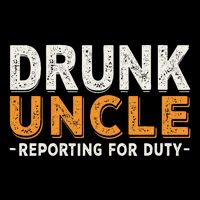 Drunk Uncle Reporting For Duty Drawstring Bag