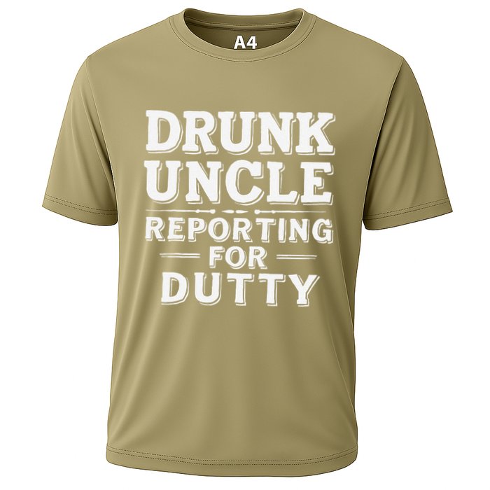 Drunk Uncle Reporting For Duty Performance Shirt