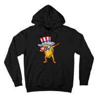 Dabbing Uncle Sam Taco 4th Of July Tall Hoodie