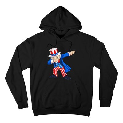 Dabbing Uncle Sam 4th of July Funny Dab Dance Hoodie