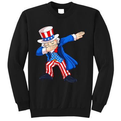 Dabbing Uncle Sam 4th of July Funny Dab Dance Sweatshirt