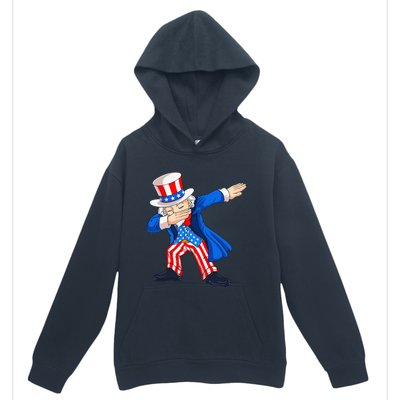 Dabbing Uncle Sam 4th of July Funny Dab Dance Urban Pullover Hoodie