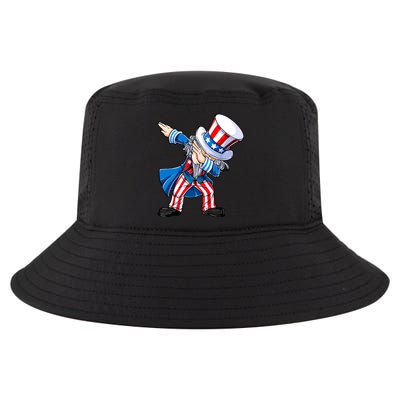 Dabbing Uncle Sam 4th Of July Funny Dab Dance Cool Comfort Performance Bucket Hat