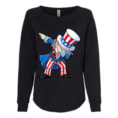 Dabbing Uncle Sam 4th Of July Funny Dab Dance Womens California Wash Sweatshirt