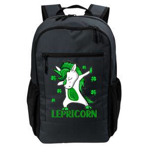 Dabbing Unicorn St PatrickS Day Irish Lepricorn Cute Gift Daily Commute Backpack