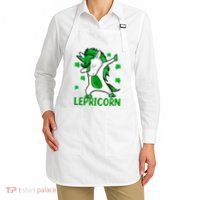 Dabbing Unicorn St PatrickS Day Irish Lepricorn Cute Gift Apron