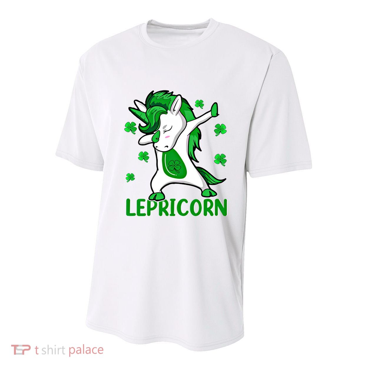 Dabbing Unicorn St PatrickS Day Irish Lepricorn Cute Gift Youth Performance Sprint T-Shirt