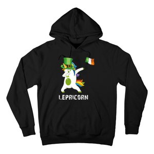 Dabbing Unicorn St Patricks Day Hoodie