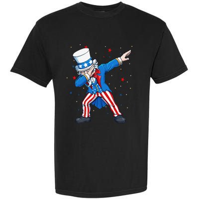 Dabbing Uncle Sam 4th of July Garment-Dyed Heavyweight T-Shirt