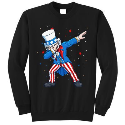 Dabbing Uncle Sam 4th of July Sweatshirt