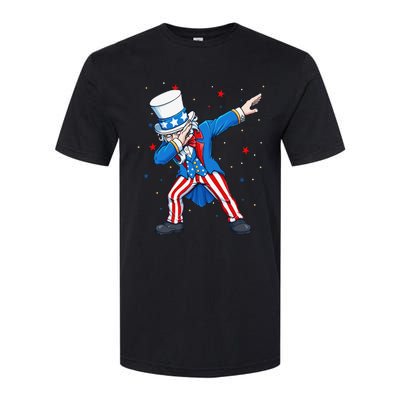 Dabbing Uncle Sam 4th of July Softstyle CVC T-Shirt