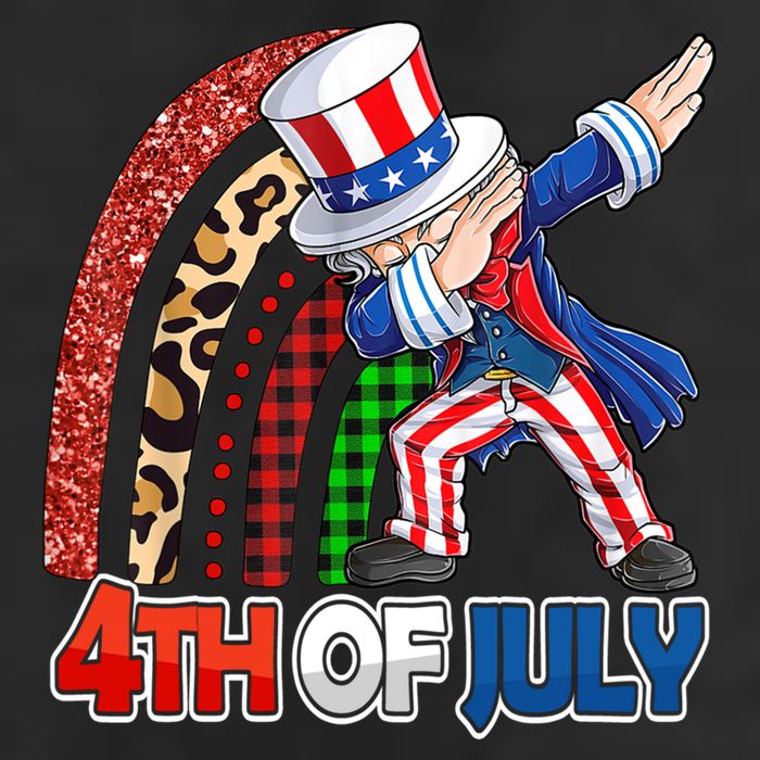 Dabbing Uncle Sam Rainbow 4th Of July Patriotic Gift 11oz C Handle Ceramic Mug