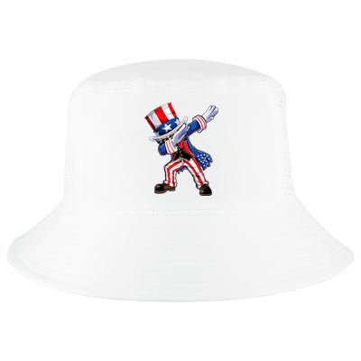 Dabbing Uncle Sam 4th of July Wo Funny Dab Dance Cool Comfort Performance Bucket Hat