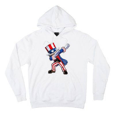 Dabbing Uncle Sam 4th of July Wo Funny Dab Dance Hoodie