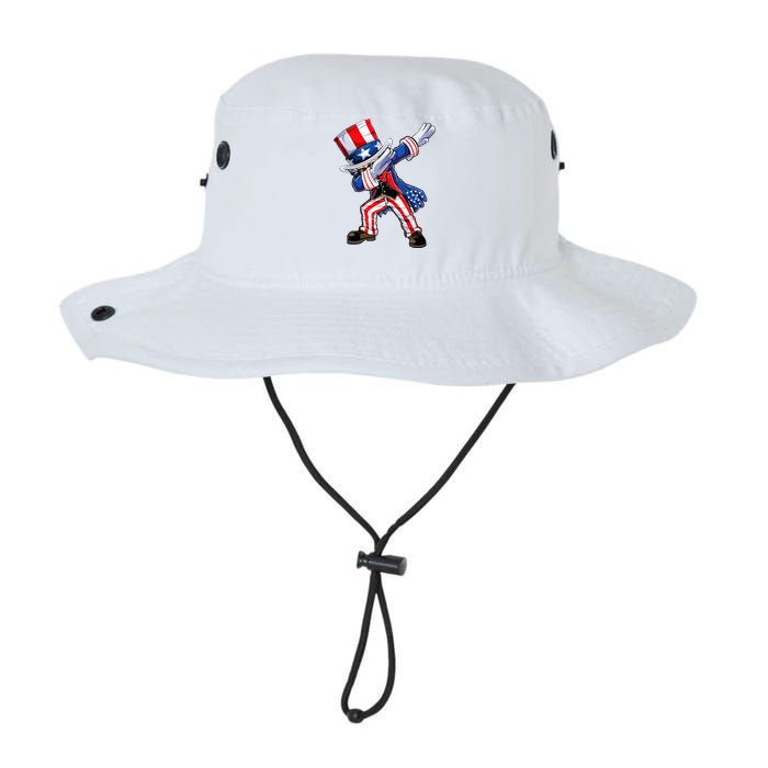 Dabbing Uncle Sam 4th of July Wo Funny Dab Dance Legacy Cool Fit Booney Bucket Hat