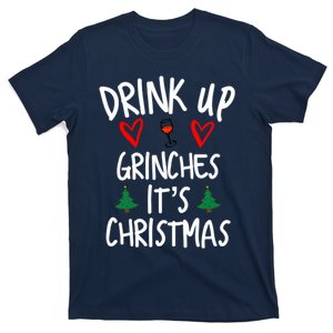 Drink Up Ugly Christmas T-Shirt