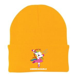 Dyslexia Unicorn Unbreakable Dyslexia Warrior Awareness Gift Knit Cap Winter Beanie