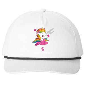 Dyslexia Unicorn Unbreakable Dyslexia Warrior Awareness Gift Snapback Five-Panel Rope Hat