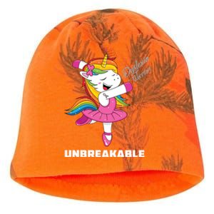 Dyslexia Unicorn Unbreakable Dyslexia Warrior Awareness Gift Kati - Camo Knit Beanie