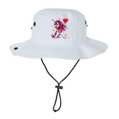 Dabbing Unicorn Valentine's Day Heart Love Great Gift Legacy Cool Fit Booney Bucket Hat