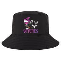 Drink Up Witches Wine Lover Drinking Halloween Costume Cool Comfort Performance Bucket Hat