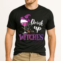 Drink Up Witches Wine Lover Drinking Halloween Costume Cooling Performance Crew T-Shirt