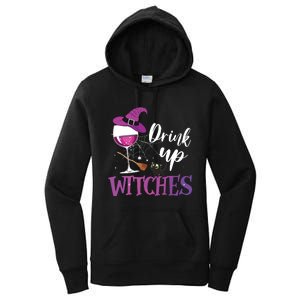 Drink Up Witches Wine Lover Drinking Halloween Costume Women's Pullover Hoodie