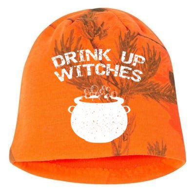 Distressed Up Witches Gift Kati - Camo Knit Beanie