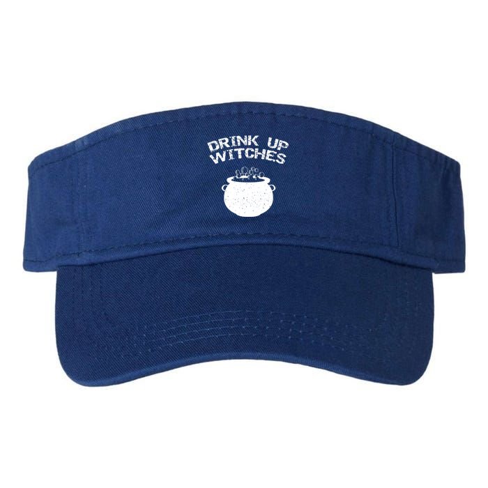 Distressed Up Witches Gift Valucap Bio-Washed Visor