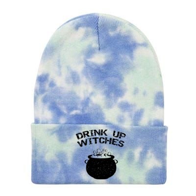 Distressed Up Witches Gift Tie Dye 12in Knit Beanie