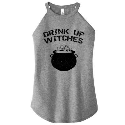 Distressed Up Witches Gift Women’s Perfect Tri Rocker Tank