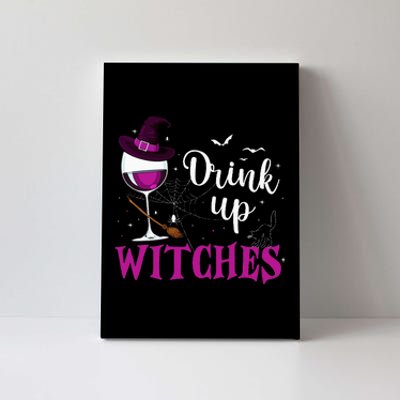 Drink Up Witches Wine Lover Drinking Halloween Costume Canvas