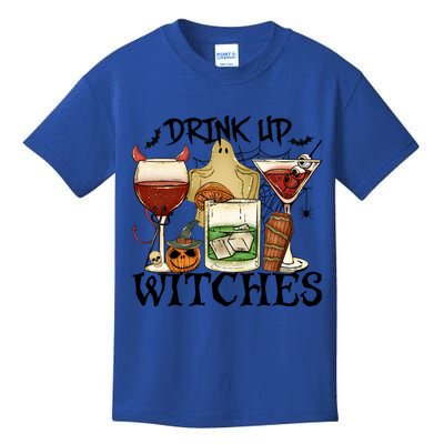 Drink Up Witches Halloween Witch Drinking Party Gift Kids T-Shirt